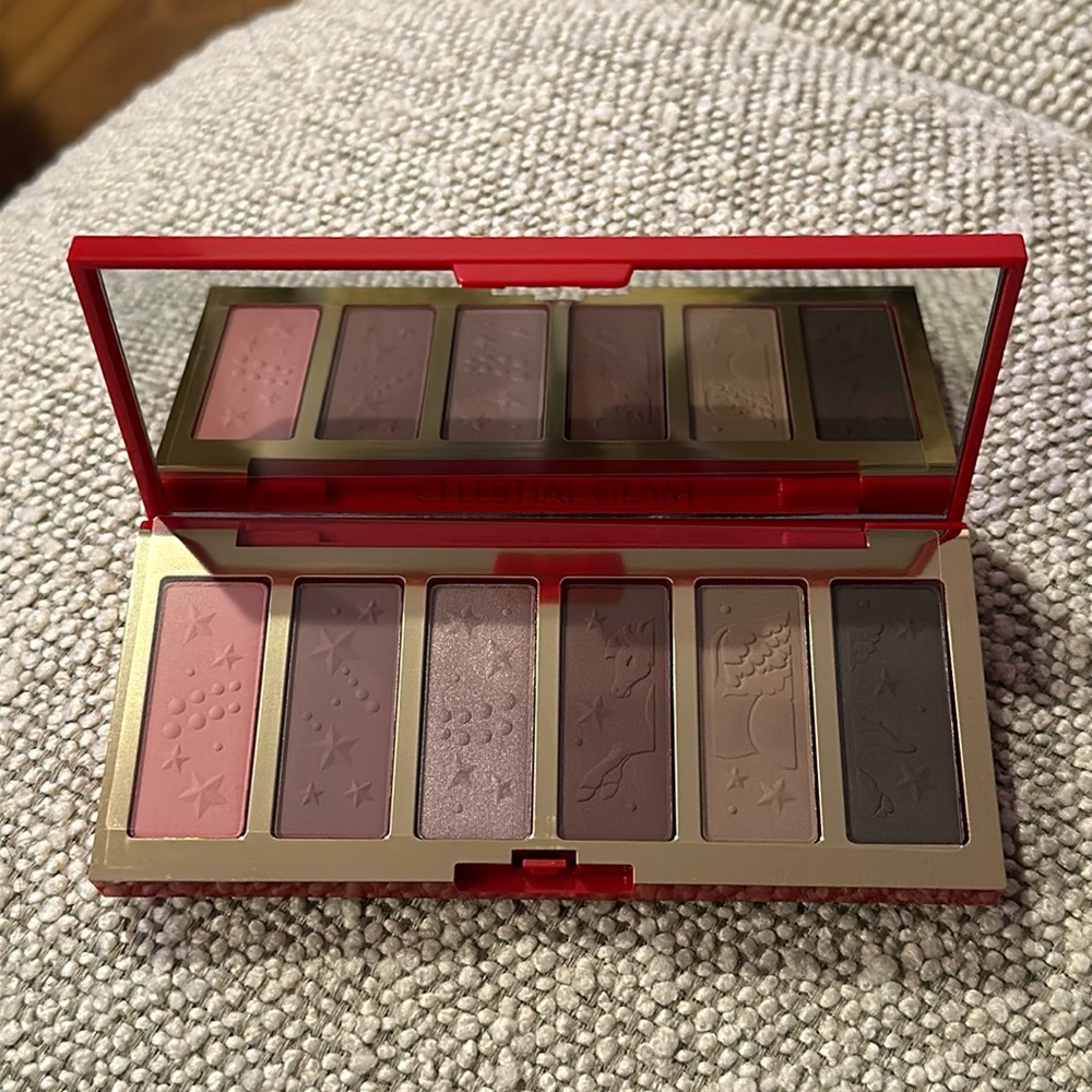 Estée Lauder FULL-SIZE Celestial Glam Eyeshadow Palette featuring 6 shades